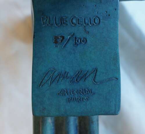 Aman, Fernandez: Tisch - Blue Cello 27/100. - photo 3