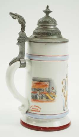 Bierkrug für einen Bäcker aus Eberdingen bei Stuttgart 1898. - photo 3