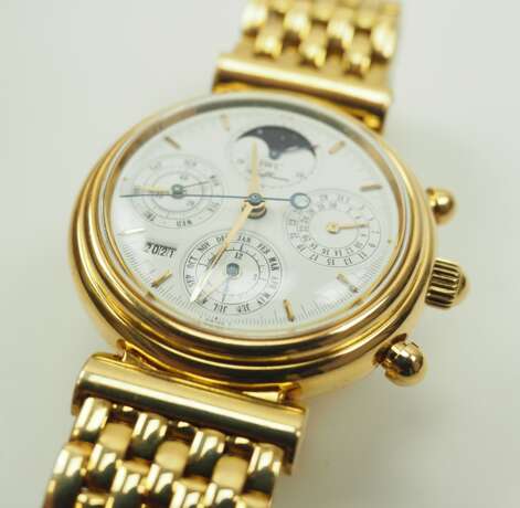 IWC: Da Vinci Chronograph - Ewiger Kalender - GOLD. - Foto 8