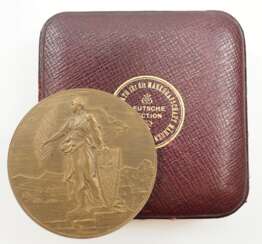 Markgrafschaft Mähren - Verdienstmedaille auf dem Gebiet der Landwirtschaft, Bronze, im Etui.