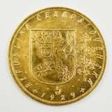 Tschechoslowakei: Republik, 5 Dukaten - 1929 GOLD. - photo 3