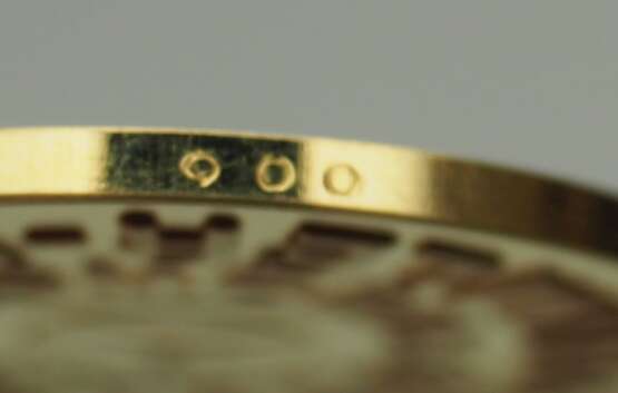 Daimler Benz Automobil 100 Jahre 1886-1986 GOLD Medaille, im Etui. - фото 3