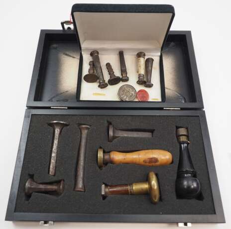 Sammlung Petschaften derer zu Aufseß - fränkischer Uradel und Reichsritter. - photo 1