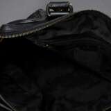 Gucci Tasche "Babouska", schwarzes Nappaleder mit goldfarbener Hardware und "Herz" Charm, innen Nylon Logo Futter, Reißverschluss- und Einsteckfach, Nr.: 207297 002122, 22x31,5x17cm, mit Staubbeutel, … - фото 6