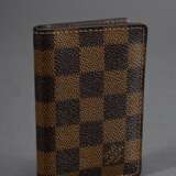 Louis Vuitton Visitenkartenetui in Damier Ebene Canvas, Nr. VI2112, Original Box und Staubbeutel, 11x7cm, leichte Gebrauchsspuren - photo 2