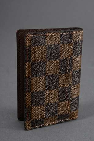 Louis Vuitton Visitenkartenetui in Damier Ebene Canvas, Nr. VI2112, Original Box und Staubbeutel, 11x7cm, leichte Gebrauchsspuren - photo 3
