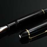 Mont Blanc Meisterstück 149 Füllfederhalter mit Weiß- und Gelbgold 585 Feder, 1990, L. 14,9cm - photo 1