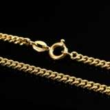 Dicke Gelbgold 750 Flachpanzerkette, 24,1g, L. 82cm - фото 2