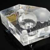 Ungefasster Brillant (ca. 2.010ct/IF/TW), 0,40g, 8,18x8,39x4,76mm, CDE (Cooperation Deutscher Edelsteinlabore) Expertise von 1977, in Plexiglas Box - photo 2
