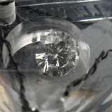 Ungefasster Brillant (ca. 2.010ct/IF/TW), 0,40g, 8,18x8,39x4,76mm, CDE (Cooperation Deutscher Edelsteinlabore) Expertise von 1977, in Plexiglas Box - photo 5