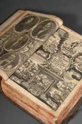Biblia germanica: &quot;Das ist: Die gantze Heilge Schrifft deß Alten und Neuen Testaments&quot; (sogenannte Dilherr-Bibel), Endter Söhne, ein ganzseitiger Textkupfer (Porträt Luthers und seiner Familie) sowie zahlreiche…