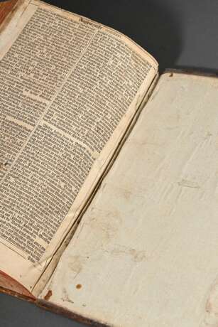 Biblia germanica: "Das ist: Die gantze Heilge Schrifft deß Alten und Neuen Testaments" (sogenannte Dilherr-Bibel), Endter Söhne, ein ganzseitiger Textkupfer (Porträt Luthers und seiner Familie) sowie zahlreiche… - photo 7