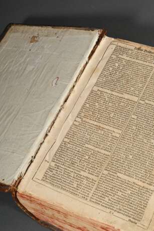 Biblia germanica: "Das ist: Die gantze Heilge Schrifft deß Alten und Neuen Testaments" (sogenannte Dilherr-Bibel), Endter Söhne, ein ganzseitiger Textkupfer (Porträt Luthers und seiner Familie) sowie zahlreiche… - photo 8