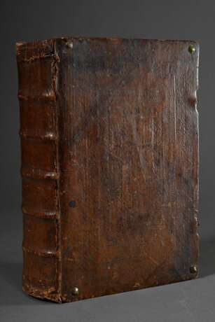 Biblia germanica: "Das ist: Die gantze Heilge Schrifft deß Alten und Neuen Testaments" (sogenannte Dilherr-Bibel), Endter Söhne, ein ganzseitiger Textkupfer (Porträt Luthers und seiner Familie) sowie zahlreiche… - photo 9