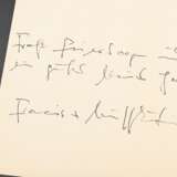 3 Janssen, Horst (1929-1995) "Stachus Münster und Has Bodoni (Hase und Igel)" 1968, Farboffset, "Prosit Neujahr 1968: Ballade vom Herrn Latour", Farblithographie und "Prosit Neujahr 1967" Fa… - фото 7
