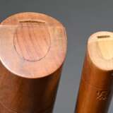 2 Blockflöten, gestempelt "RW" (Rainer Werber 1927-2014), Deutschland 2. Hälfte 20.Jh., Ahorn einteilig, 1x L. 16,1cm, 1x Sopran in C, L. 31,3cm in C (440Hz), Alters- und Gebrauchsspuren - photo 4