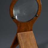 Standlupe zum Lesen in einklappbarem Holzgestell, um 1900, H. 33,5cm - photo 3