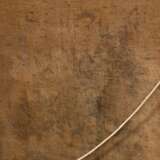 Neapolitanische Schule des 18.Jh. "Maria lehrt das Jesuskind", Öl/Leinwand, geschnitzter Prunkrahmen (leichte Altersspuren), 82,5x59cm (m.R. 95,5x72,5cm), gedunkelt, rest., feines Craquelé - Foto 7