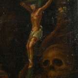 Unbekannter Künstler des 18.Jh. "Heilige Maria Magdalena", Öl/Leinwand auf Holz kaschiert, 37,7x29cm, rest., Craquelé, kleine Defekte der Maloberfläche - photo 3