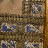 Süddeutsches Vera Ikon des Antlitz Christi im Schweißtuch der Heiligen Veronika mit 20 umlaufenden Cedulae (S. Charitatis, Amantii, S. Adjuri, S. Patientiae, S. Prudentiae, S. Gloriosi, S. Angeli, S. Fortunati, S. Perpet… - photo 4