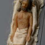 2 Miniatur Wachs Figuren "Christkind" und "Jesus im Grab", Süddeutsch 18./19.Jh., L. 6,2/6,7cm - photo 4