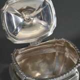 Oktogonale Silber Zuckerdose, MZ: Henry Stratford, Sheffield 1895, Silber 925, 206g, 11,5x10x8cm, leichte Druckstellen - photo 2
