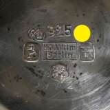Schwerer Fußbecher in schlichter Façon, MZ: H.J. Wilm, Berlin, Silber 925, 333g, H. 10,5cm - photo 4
