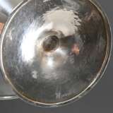 Art Deco Aufsatz mit Trichterschale und floral abstrahiertem Nodus, Wilkens, Modell Nr. 338659, Silber 925, 159g, H. 12cm, Ø 17cm - photo 4