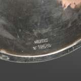 Art Deco Aufsatz mit Trichterschale und floral abstrahiertem Nodus, Wilkens, Modell Nr. 338659, Silber 925, 159g, H. 12cm, Ø 17cm - photo 5