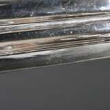 Fünfflammige Tafel Girandole im barocker Façon auf eckigem Fuß, Silber 835, Fuß gefüllt, H. 21cm - photo 5