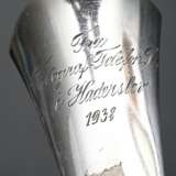 Dänischer Vorlegelöffel mit Widmungsgravur, MZ: Horsens Solvvarefabrik, Kopenhagen 1937, Beschaumeister: Johannes Siggaard, Silber 835, 134g, L. 23cm - photo 4