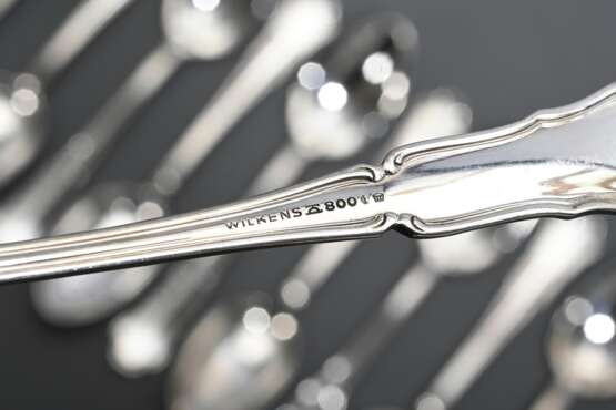 12 Teelöffel "Chippendale", Wilkens, Silber 800, 222g - photo 3