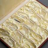 10 Teile Besteck "Chippendale", MZ: Otto Hintze, Silber 800, 235g: 6 Teelöffel und 4 Kuchengabeln - photo 4