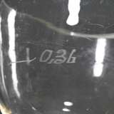 2 Diverse Berliner Weisse Gläser mit Milchglas Lippenrand und Eichstrich "0,4l / 0,3l", H. 21,5/22,2cm, Gebrauchsspuren - photo 4