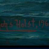 Holst, Johannes (1880-1965) "Segler im Wind" 1964, Öl/Leinwand, u.l. sign./dat., 60x90cm (m.R. 62,5x93cm), fleckige Firnis - photo 3