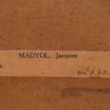 Maydol, Jacques (1871-1950) „Hafen von Nizza“ 1919, Öl/Holz, u.r. sign./bez./dat., verso auf Klebeetikett bez., 23,5x33,5cm (m.R. 33x43cm) - photo 5