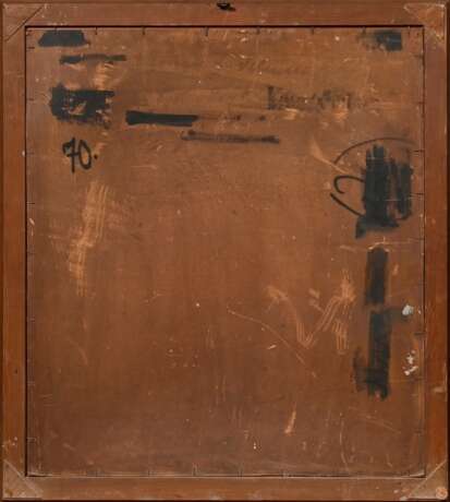 Bölcskey, Ferenc (1897-1976) "Venezianisches Segelboot" 1927, Öl/Malpappe, u.l. sign./dat./bez., 79,5x71,2cm (m.R. 90x81cm), min. Defekte der Maloberfläche, Platte leicht gebogen - photo 4