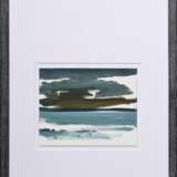 Sprotte, Siegward (1913-2004) "Ruhige See (Abendstimmung)" 1993, Öl/Karton, u.l. sign./dat., freigestellt gerahmt, 19x24cm (m.R. 53,3x43,3cm) - photo 2