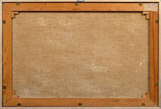 Schlichting, Waldemar (1896-1970) "Brandung vor Sylt", Öl/Leinwand, u.l. sign., 61x90,5cm (m.R. 64x93,5cm) - photo 3