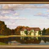 Kaiser, Richard (1868-1941) "Gut Tangstedt (Stormarn)", Öl/Leinwand, u.l. sign./bez., 81,5x120,5cm (m.R. 94x132,5cm) - photo 2