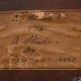 Van Damme-Sylva, Emile (1853-1935) "Kühe an der Küste", Öl/Holz, u.l. sign., 16,8x24cm (m.R. 30,5x38cm) - photo 5