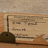 Pippel, Otto (1878-1960) "Sommer (Heuernte)", Öl/Leinwand, u.r. sign., verso Klebeetikett "Otto Pippel", darauf betitelt und Klebeetikett "Galerie Commeter", 50,5x60,5cm (m.R. 65,5x75,5cm), … - photo 7