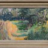 Hausfeldt, Hans (1902-1977) "Weg am Feldrand", Öl/Malpappe, u.r. sign., 28,8x42,4cm (m.R. 40x53,8cm), Malpappe min. gebogen - фото 2