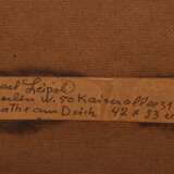 Leipold, Karl (1864-1943) „Am Stördeich“, Öl/Hartfaser, u.l. sign., 42x53cm (m.R. 54x64,5cm), min. Defekte der Maloberfläche - photo 5