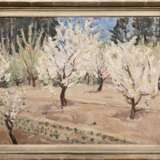 Hops, Tom (1906-1976) „Blühende Bäume“, Öl/Leinwand, u.l. sign., 47,8x63,6cm (m.R. 58,5x72,8cm), Provenienz: Nachlass Anne Tügel - photo 2