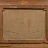 Ruths, Amelie (1871-1956) „Interieur einer Vierländer Stube“ 1911, Öl/Leinwand, u.r. sign./dat., verso auf Klebeetikett sign./bez., 52,5x70,5cm (m.R. 67,5x85,5cm), rest., Craquelé - photo 4