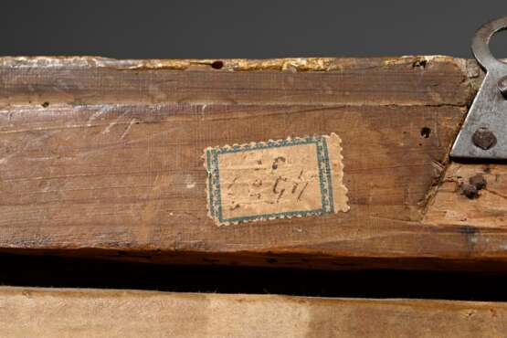 Unbekannter Künstler des 18./19.Jh. "Der Apotheker", nach Pietro Longhi (1702-1785), Öl/Leinwand doubliert, 43,3x36,2cm (m.R. 53x46cm), rest. - photo 6