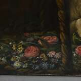Remde, Friedrich (1801-1878) „Vierländerin in Hochzeitstracht - Mathilde Adelheid Remde (geb. Böhme) ?“ 1854, Öl/Leinwand doubliert, m.r. sign./dat., 130x98cm, rest., kleine Defekte der Maloberfläche, Provenienz: Christi… - Foto 5