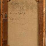 Grethe, Carlos (1864-1913) "Crevettenfischer", Öl/Leinwand, u.r. sign./bez., verso sign./betit./bez., 65,5x45,5cm (m.R. 74x54cm), kleine Randdefekte - Foto 4