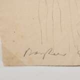 Bargheer, Eduard (1901-1979) "Wege mit Bäumen und Statue" 1940, Tinte, u.l. sign./dat., BM 32x43cm, leicht vergilbt, min. fleckig - photo 2